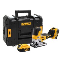 DeWALT DCS335P2 BL siaurapjūklis 2x5 Ah TSTAK